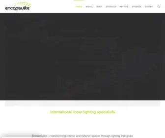Encapsulite.co.uk(Encapsulite International) Screenshot