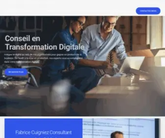 Encelade-Consulting.com(Conseil en transformation et marketing digital) Screenshot