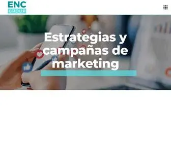 EncGroupla.com(ENC Group Agencia de marketing) Screenshot