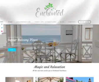 Enchanted.co.za(3 Star Guesthouse in Bantry Bay Cape Town South Africa) Screenshot