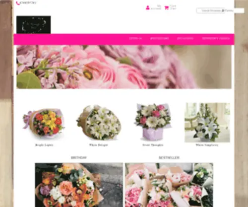 Enchantedfloristtoowoomba.com.au(The Enchanted Florist) Screenshot