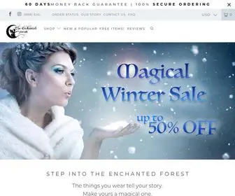 Enchantedforestshop.com(The Enchanted Forest) Screenshot