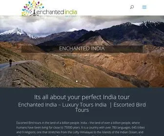 Enchantedindia.com(Tiger Tours) Screenshot