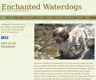 Enchantedlagottos.com(Enchanted Lagotto Romagnolo) Screenshot