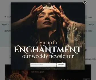Enchantedlivingmag.com(Faerie Magazine) Screenshot