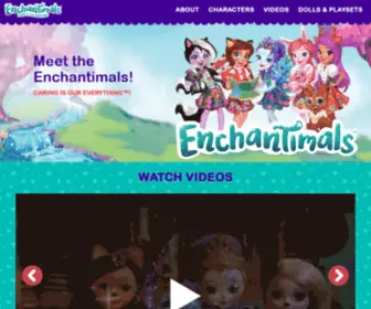 Enchantimals.com(Mattel Kids) Screenshot