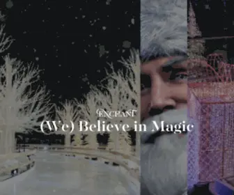 Enchantmagic.com(Christmas) Screenshot
