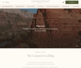 Enchantmentresort.com(Enchantment Resort) Screenshot