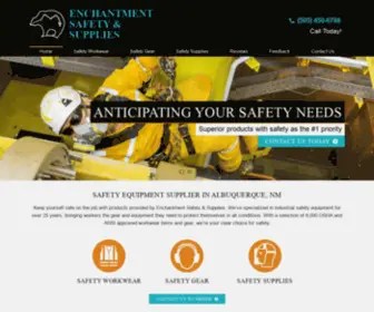 Enchantmentsafetyandsupplies.com(Enchantment Safety And Supplies) Screenshot