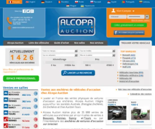Encheres-Auto.com(Enchères Auto) Screenshot