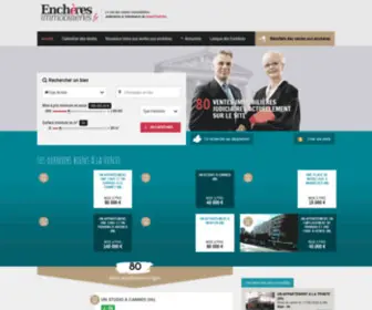 Encheresimmobilieres.fr(Enchères Immobilières) Screenshot