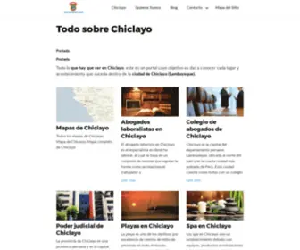 Enchiclayo.com(Todo sobre Chiclayo) Screenshot