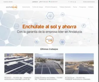 Enchufesolar.com(Instalación asequible de paneles solares en España) Screenshot