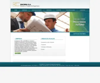 Encibra.com.br(Estudos e Projetos de Engenharia) Screenshot