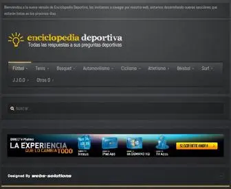 Enciclopediadeportiva.com(Enciclopedia Deportiva) Screenshot