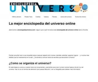 Enciclopediauniverso.com(La MEJOR enciclopedia del universo) Screenshot