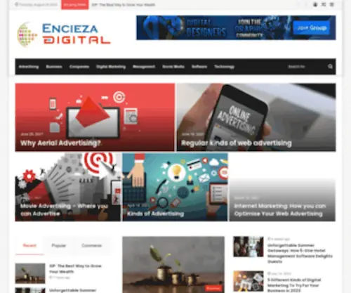 Enciezadigital.com(Encieza Digital) Screenshot