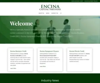 Encinacapital.com(A Specialty Finance Company) Screenshot