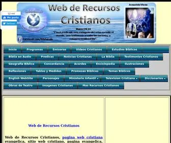 Encinardemamre.com(WEB DE RECURSOS CRISTIANOS) Screenshot
