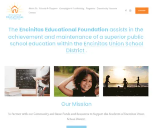 Encinitaseducationalfoundation.org(Encinitas Educational Foundation) Screenshot