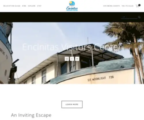 Encinitasvisitorscenter.com(Visit Encinitas) Screenshot