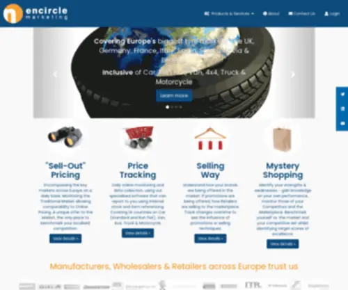 Encircle-Marketing.com(Encircle Marketing) Screenshot