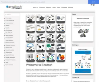 Encitech.com(Encitech) Screenshot