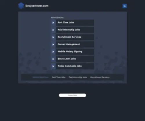 EncJobfinder.com(ENC Job Finder) Screenshot