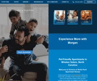 Enclaveatnorthpoint.com(View floorplans) Screenshot