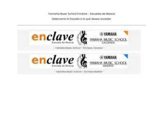 Enclavemusica.com(Enclave Música) Screenshot