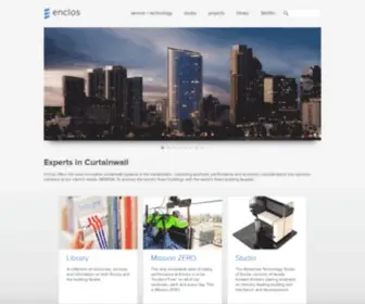 Enclos.com(Facade Engineering) Screenshot