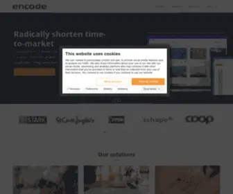 Encode.dk(An flexible marketing work management platform) Screenshot