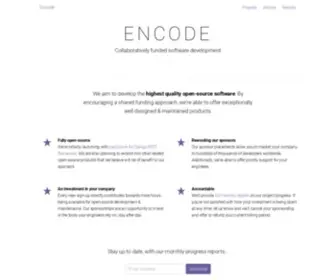 Encode.io(Open Source) Screenshot