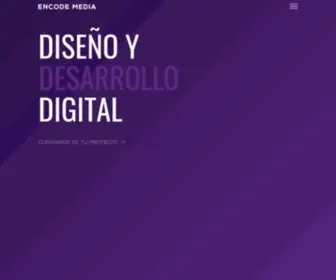 Encodemedia.com.mx(Diseño y desarrollo web a la medida) Screenshot