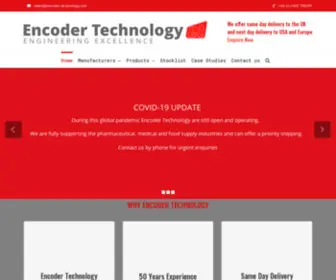 Encoder-Technology.com(Encoder Technology) Screenshot