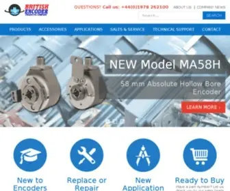 Encoder.co.uk(Encoder Products) Screenshot