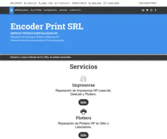 Encoderprint.com(Encoder Print SRL) Screenshot