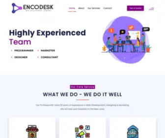 Encodesk.io(#1 Ranked World Leading IT Software Company) Screenshot