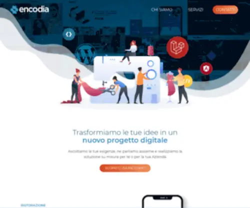 Encodia.it(Web Agency) Screenshot