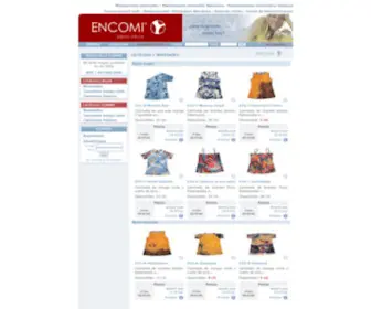 Encomi.com(Tienda ropa moda mujer tienda ropa moda hombre chica chico ENCOMI) Screenshot