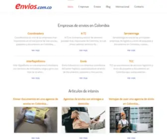 Encomiendas.com.co(Volveremos pronto) Screenshot