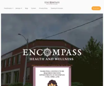 Encompasshealth.ca(Encompass Health and Wellness) Screenshot