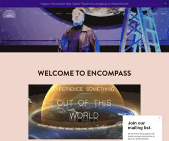 Encompasstheatre.org(Encompass New Opera Theatre) Screenshot