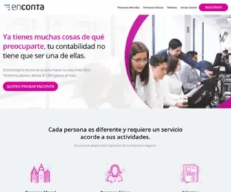 Enconta.com(Tu solución a la contabilidad) Screenshot