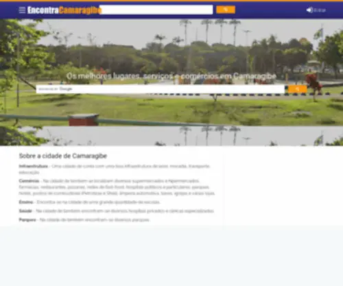 Encontracamaragibe.com.br(ENCONTRA CAMARAGIBE) Screenshot