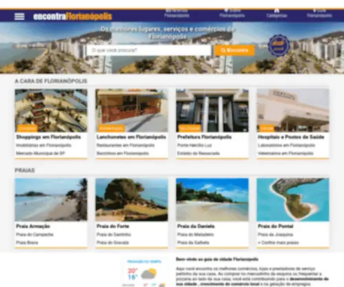 Encontraflorianopolis.com.br(Encontra Florianópolis) Screenshot