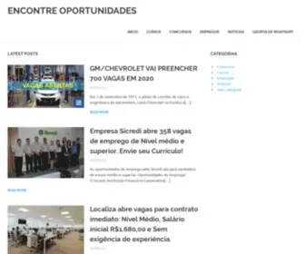 Encontreoportunidades.com.br(ENCONTRE SUA NOVA OPORTUNIDADE AQUI) Screenshot