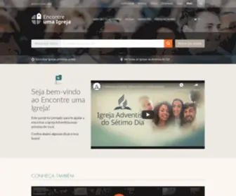 Encontreumaigreja.com.br(Encontre Uma Igreja) Screenshot