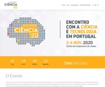 Encontrociencia.pt(CiênciaEncontro) Screenshot