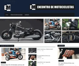 Encontrodemotociclistas.com.br(Encontro de Motociclistas) Screenshot